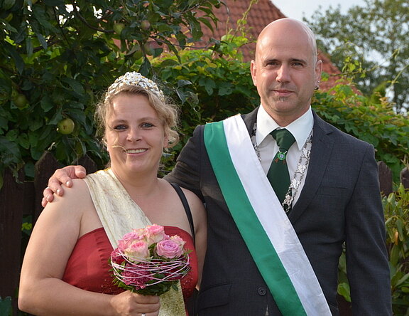Unser Königspaar 2016: Mike & Tanja Woltering