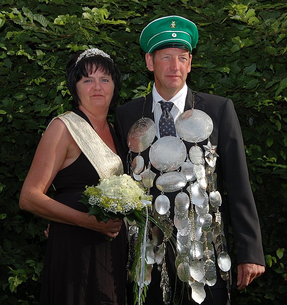 Unser Königspaar 2010: Herbert & Helga Röwer