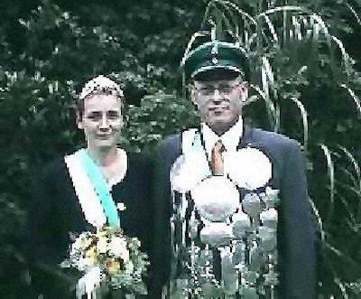 Unser Königspaar 2001: Bernhard & Anne Becke