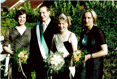 Unser Königspaar 2003: Ralf & Heike Piepel