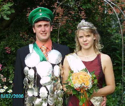 Unser Königspaar 2006: Ansgar Berning & Tanja Welling